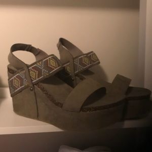 Maurice’s Aztec sandals